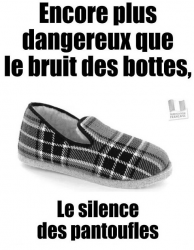 Silence des chaussons
